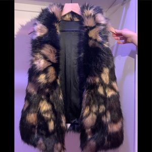 Furry Coat vest